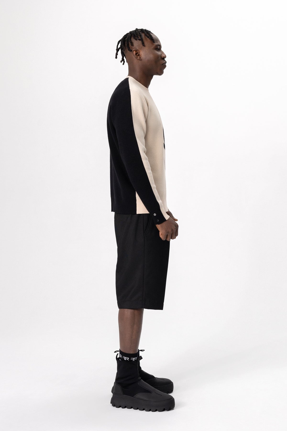 Jacquard Luxe Knit Sweater