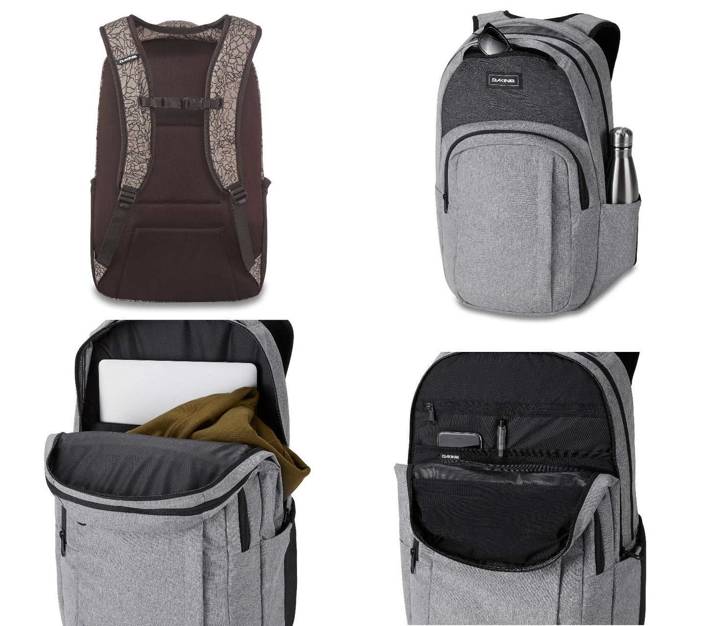 Mochilas DaKine Campus - Volumen 18L, 25L, 33L