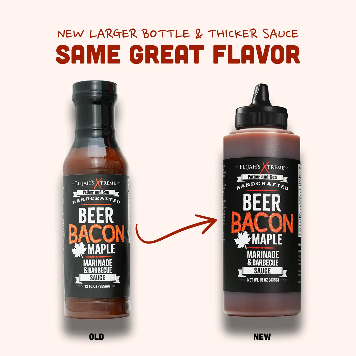 Salsa BBQ de cerveza, beicon y arce