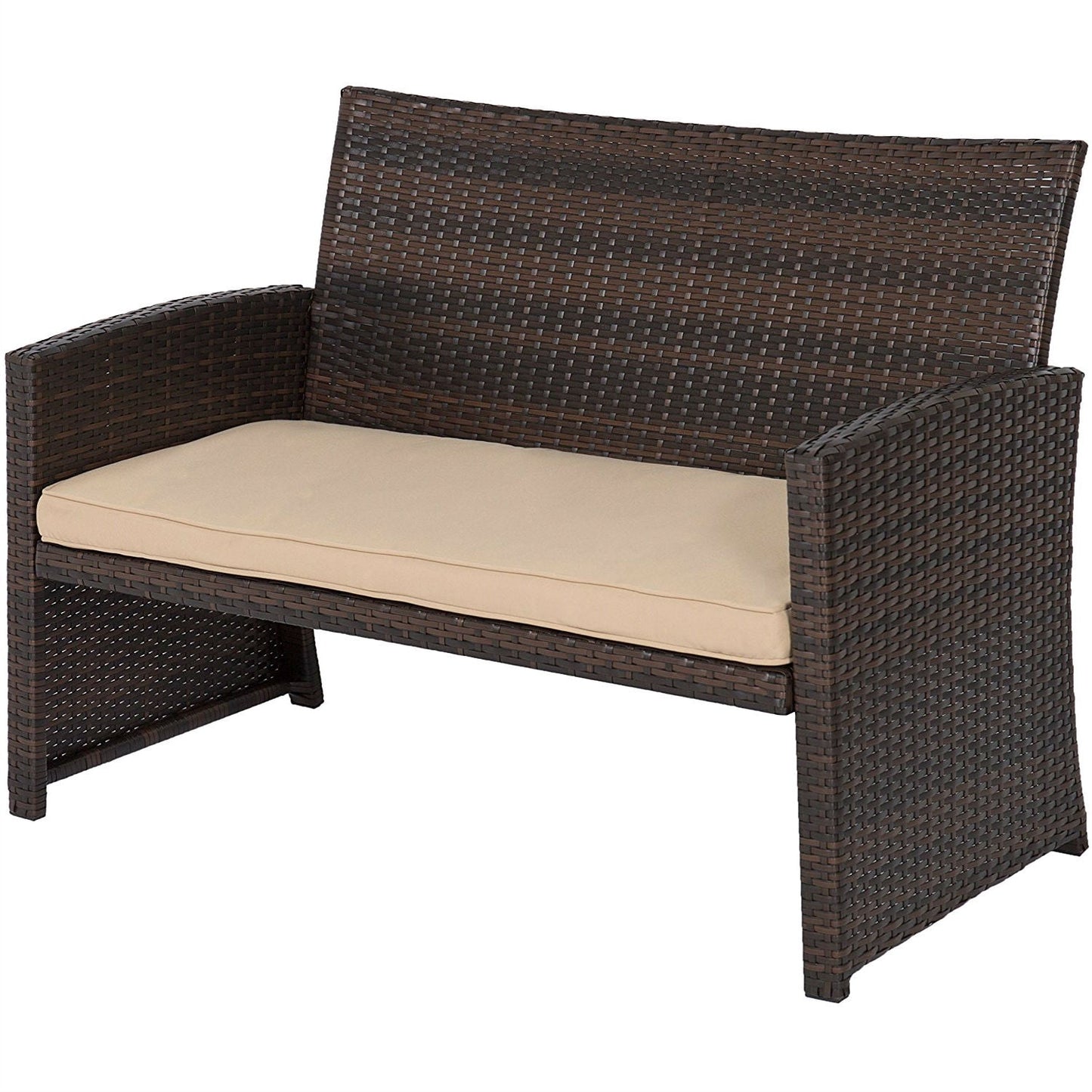 Mesa de comedor rectangular de patio de madera maciza de 59 x 31 pulgadas con agujero central para sombrilla