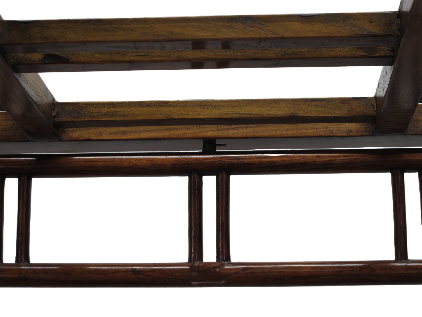 Cama con dosel china antigua