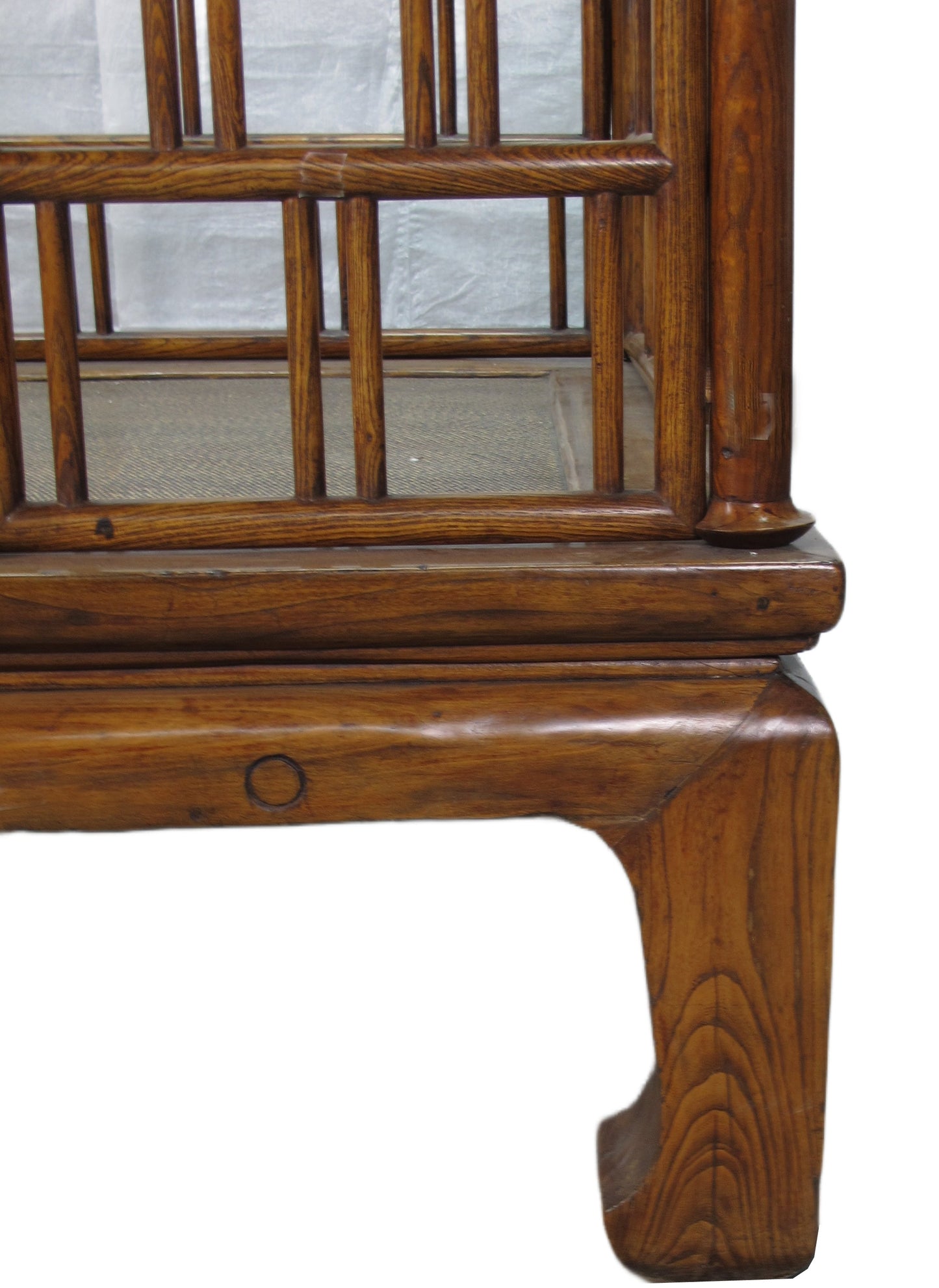 Cama con dosel china antigua