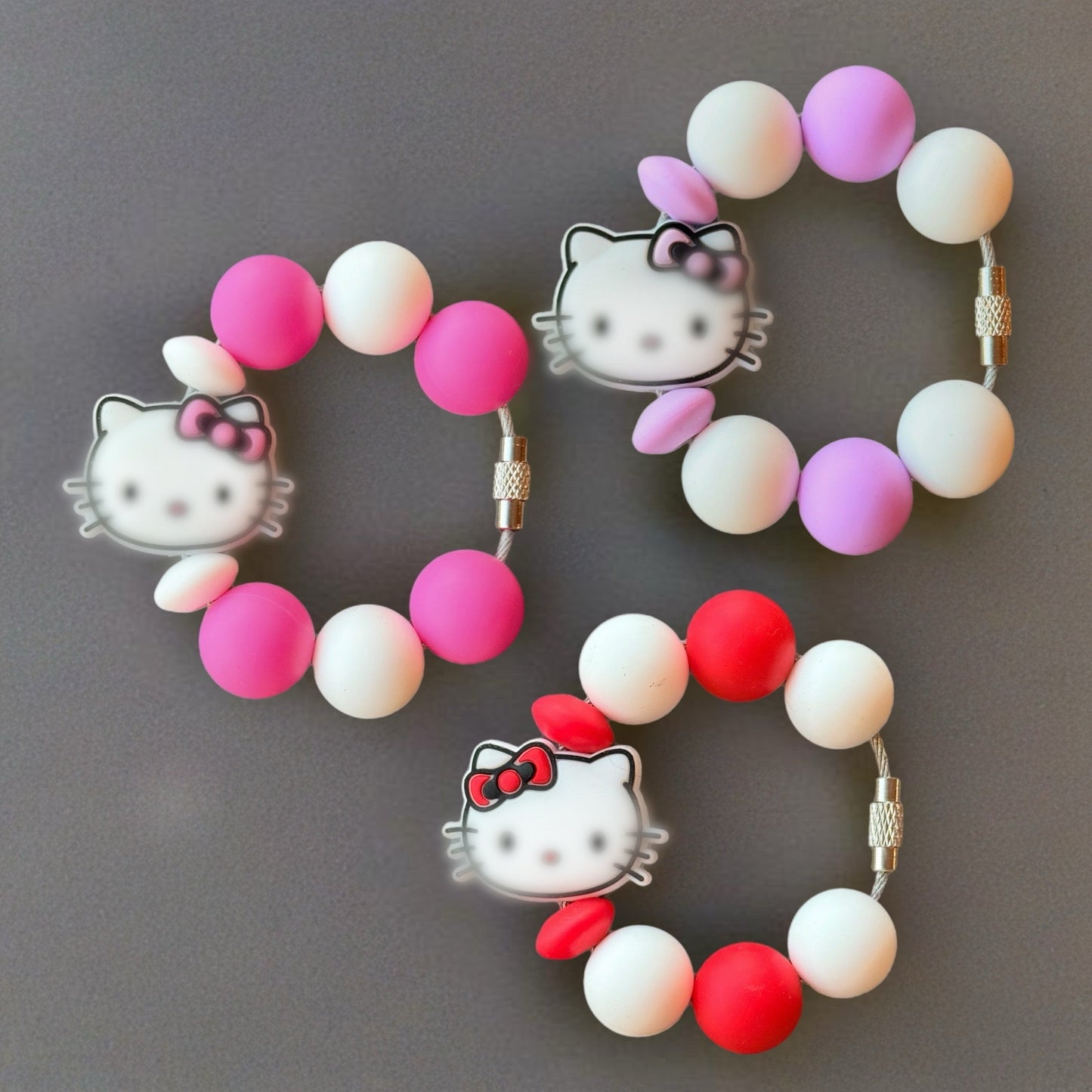 Cute Kitty Bracelets - Tumbler Handle Charm