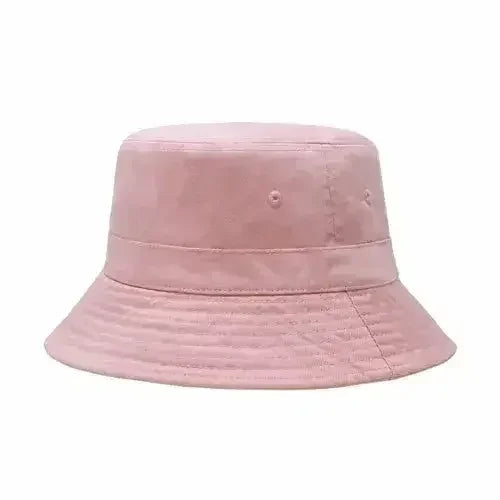 Canvas Bucket Hat - Washed Cotton Moldable Brim - UPF Sun Protection