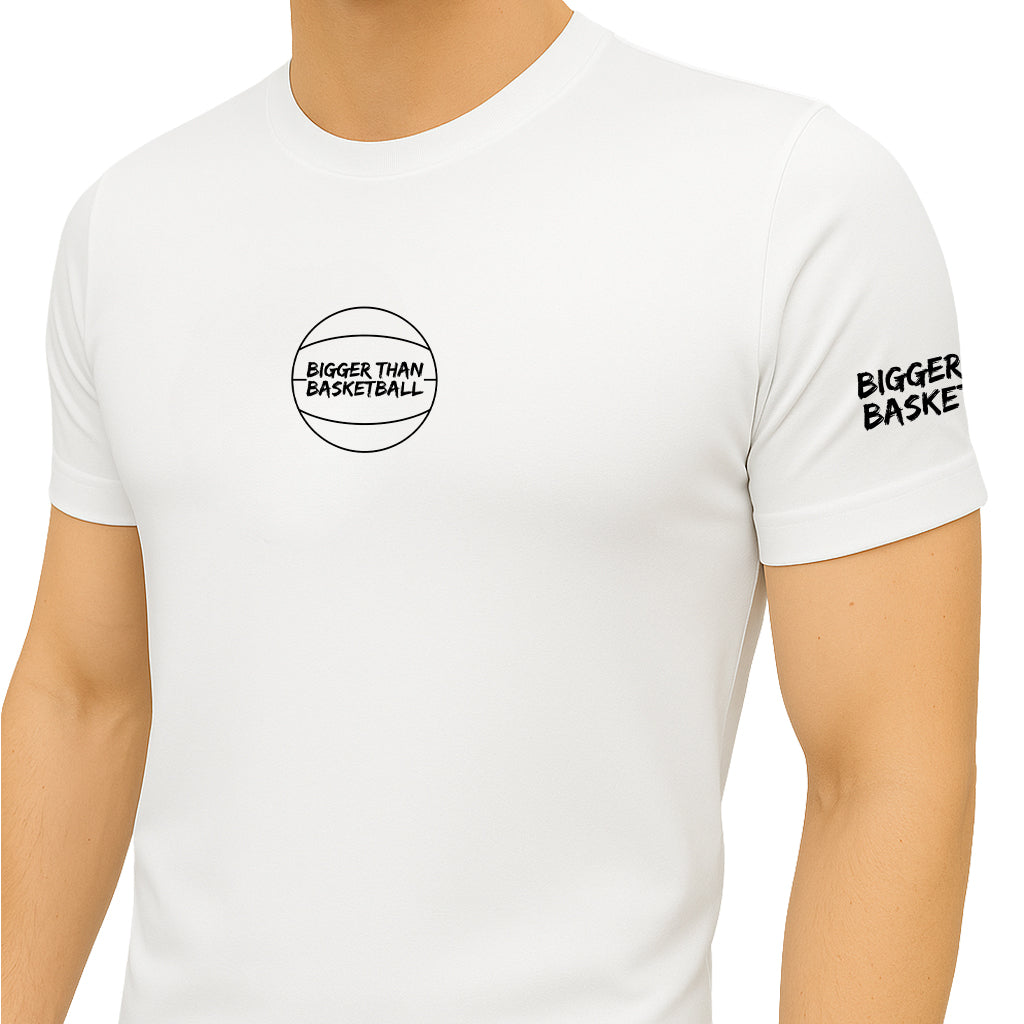 Camiseta de compresión de alto rendimiento - Blanca