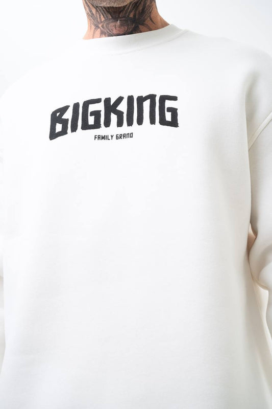 Conjunto de sudadera y pantalón de chándal unisex extragrande BIGKING