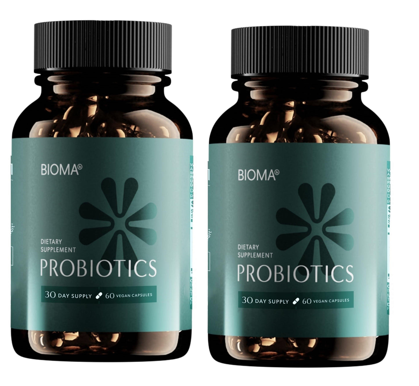 BIOMA Probióticos Salud Digestiva Apoyo Intestinal para Hombres y Mujeres 60 Cápsulas