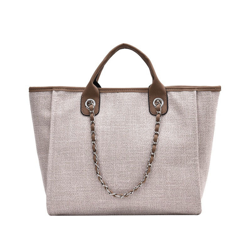Bolso tote Edith de tweed