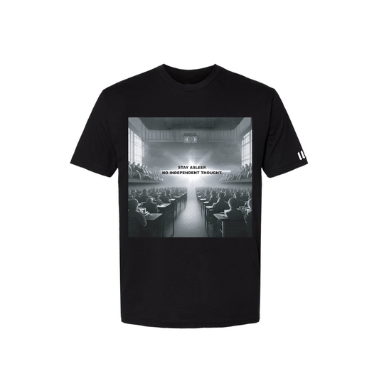 Camiseta Brick in the Wall - Ónix