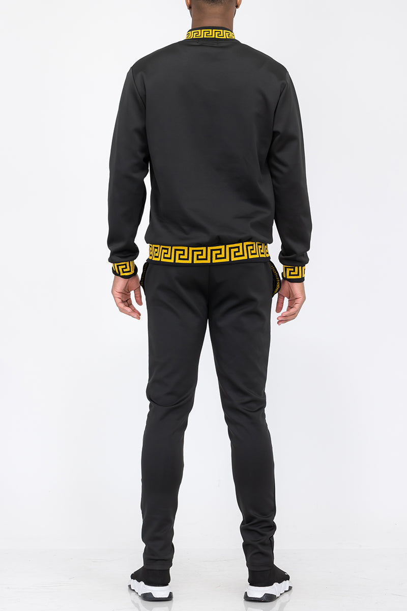 Conjunto deportivo de cabeza de león para hombre