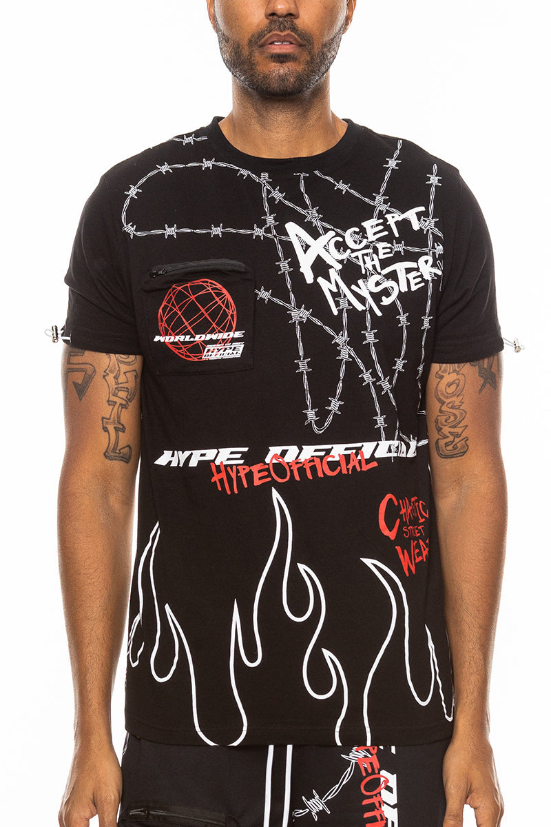 Hype Official Print Tshirt