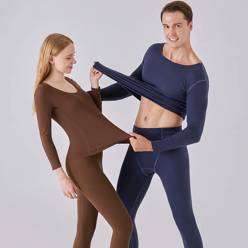 Women’s Thermal Long Johns Seamless Winter Underwear Set