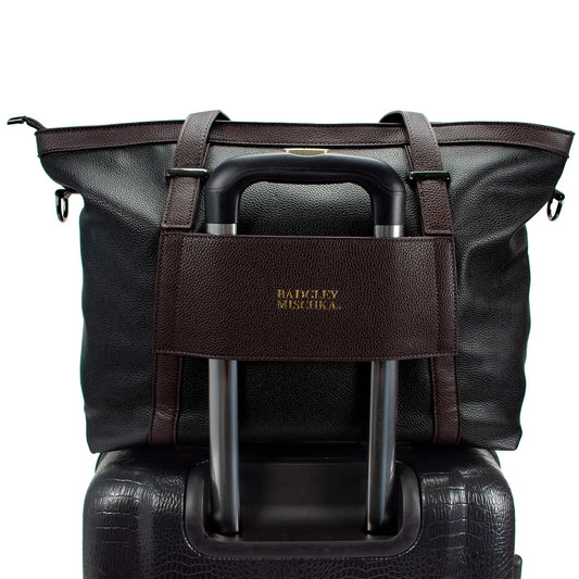 Anna XL Vegan Leather Weekender Duffel Bag