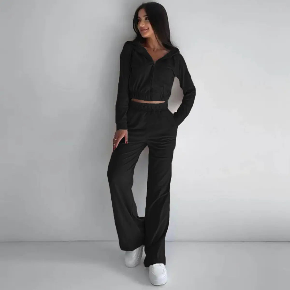 Women's Autumn Winter Tracksuit 2-Piece Set 2024