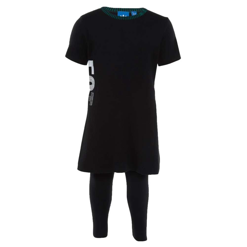 Conjunto de vestido y pantalón adidas Originals EQT para bebé