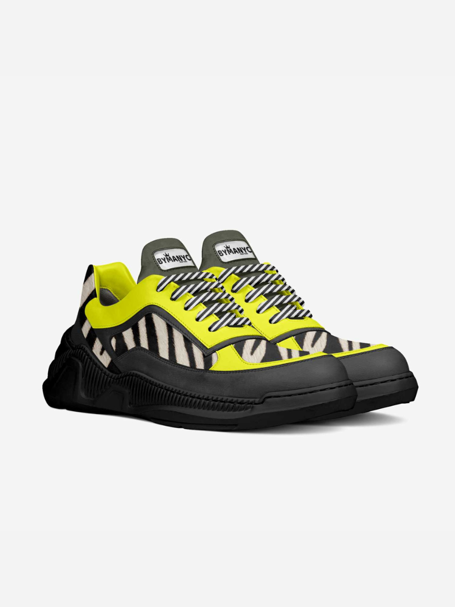 BYMANYC ® NYC Flatiron Iconic: Architecturally Elegant Vegan Sneakers