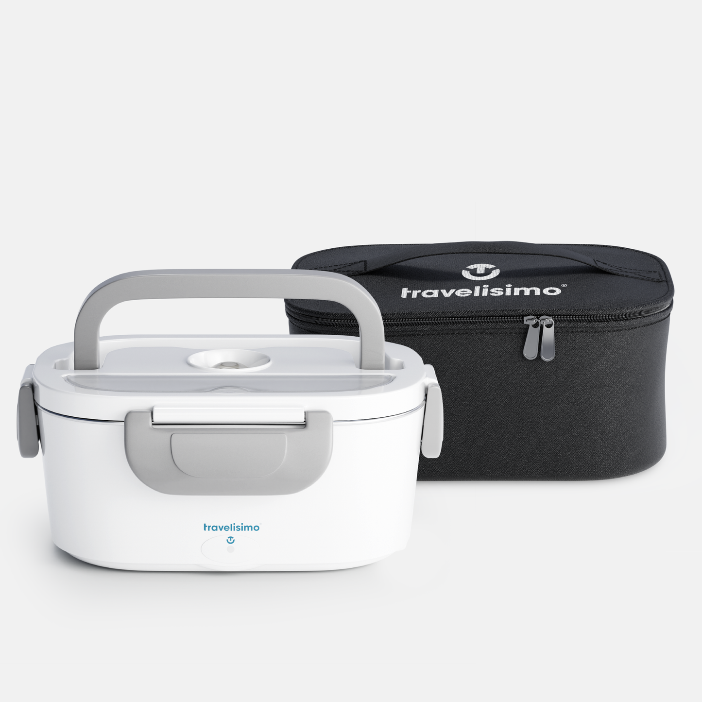 Bari Electric Lunch Box + Carry Bag - Grey