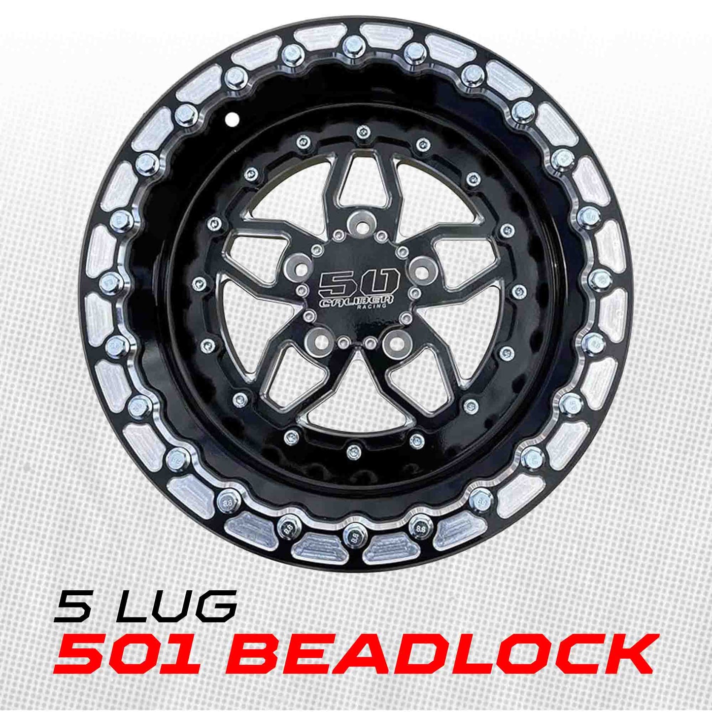 501 Billet Aluminum Beadlock wheel for Polaris ProR & TurboR