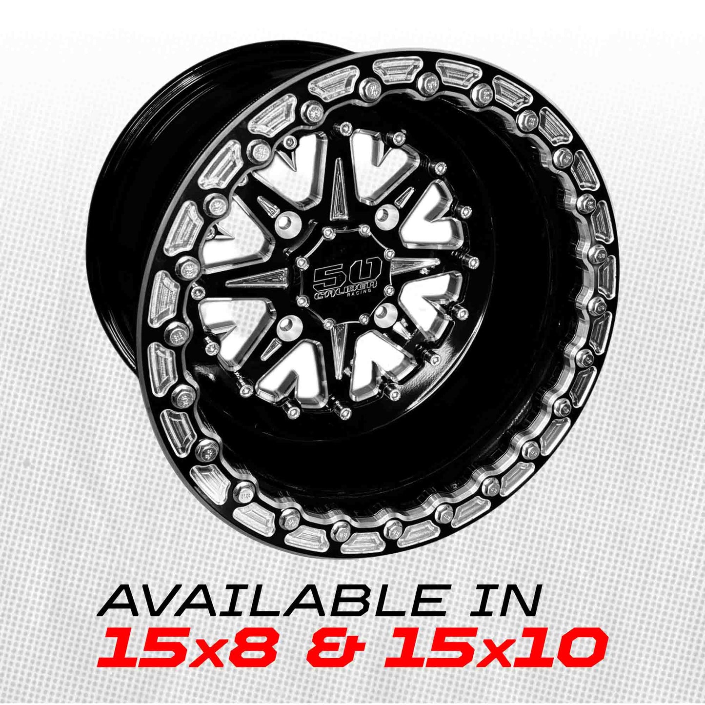 502 Billet Aluminum Beadlock wheel Black