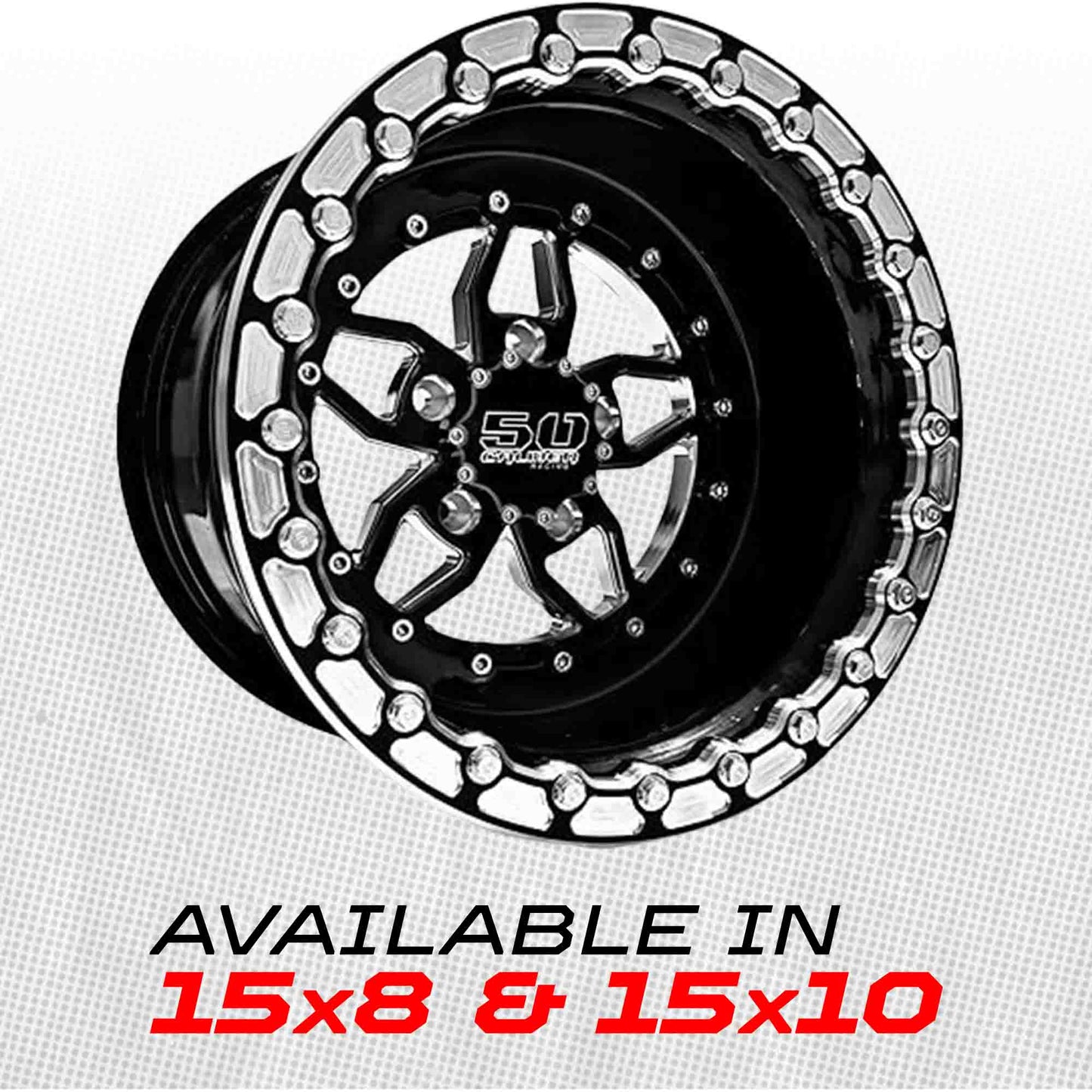 501 Billet Aluminum Beadlock wheel for Polaris ProR & TurboR
