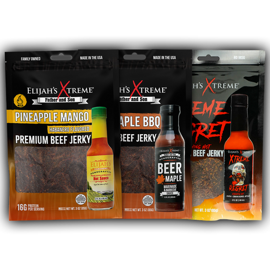 Paquete Trío de Carne Seca de Res