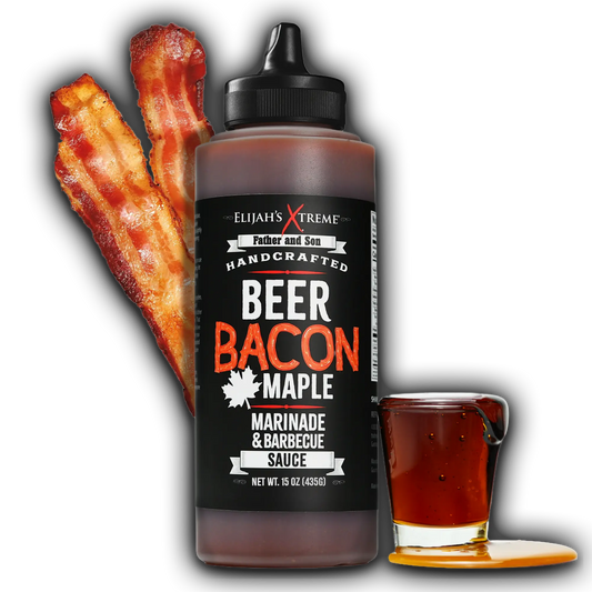 Salsa BBQ de cerveza, beicon y arce