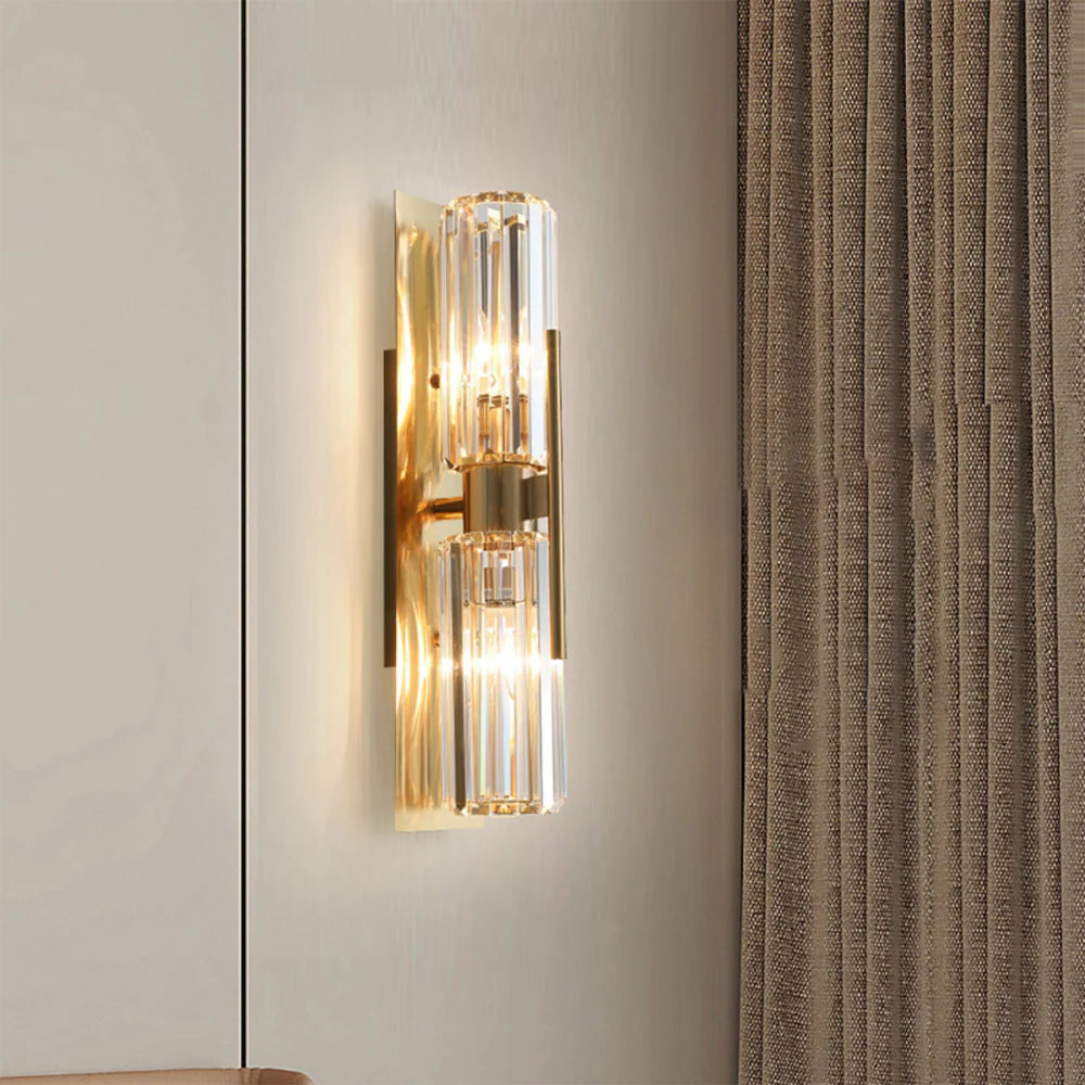 Lámpara de pared de cristal Bepuzz