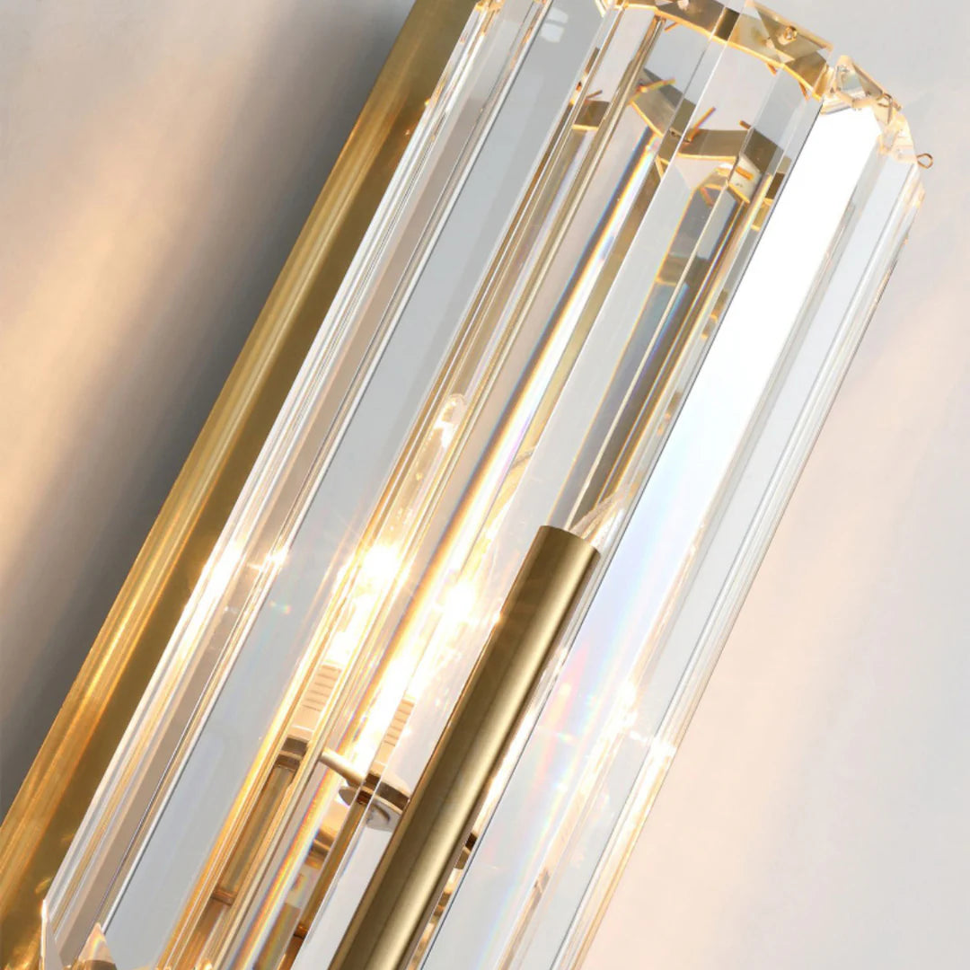 Lámpara de pared de cristal Bepuzz