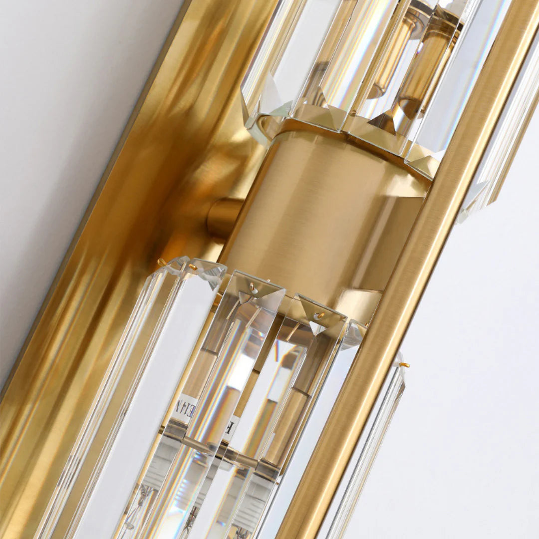 Lámpara de pared de cristal Bepuzz