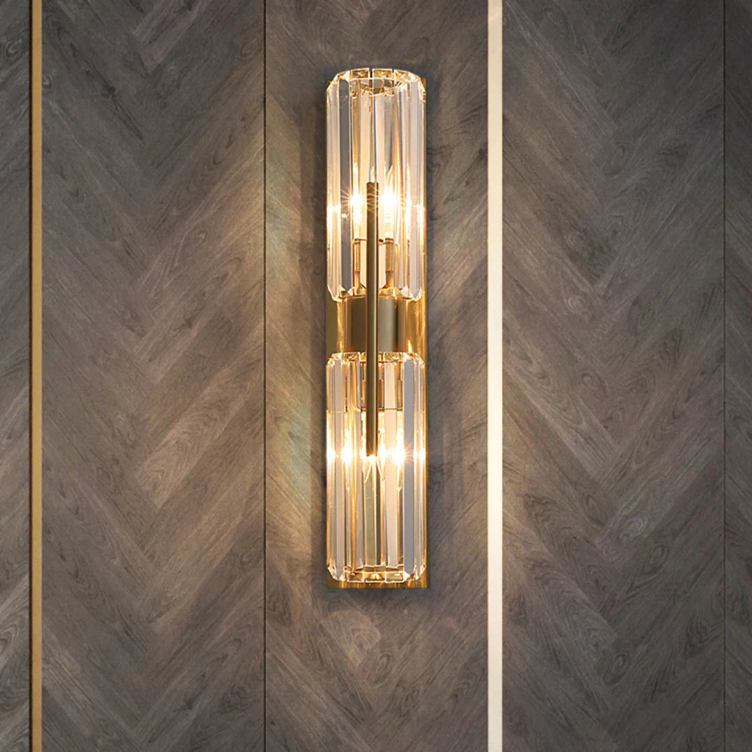 Lámpara de pared de cristal Bepuzz
