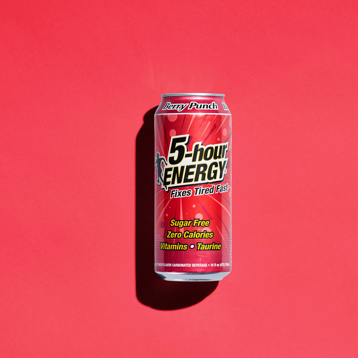 Bebida energética 5-hour ENERGY sabor ponche de bayas, extra fuerte, paquete de 12