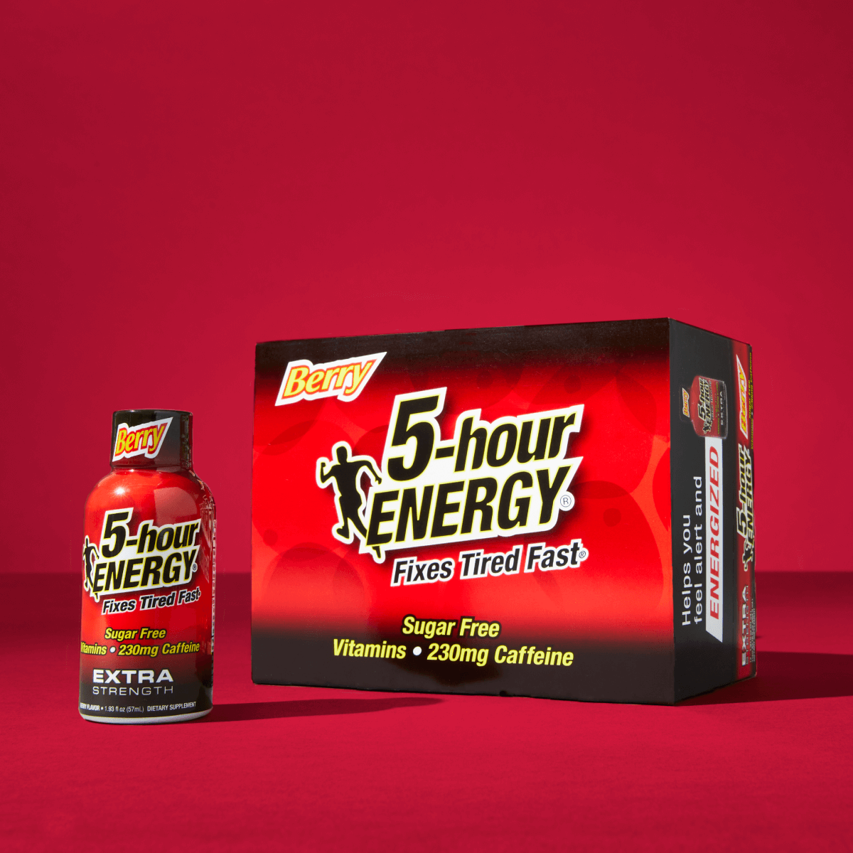 Bebidas energéticas 5-hour ENERGY de potencia extra sabor bayas