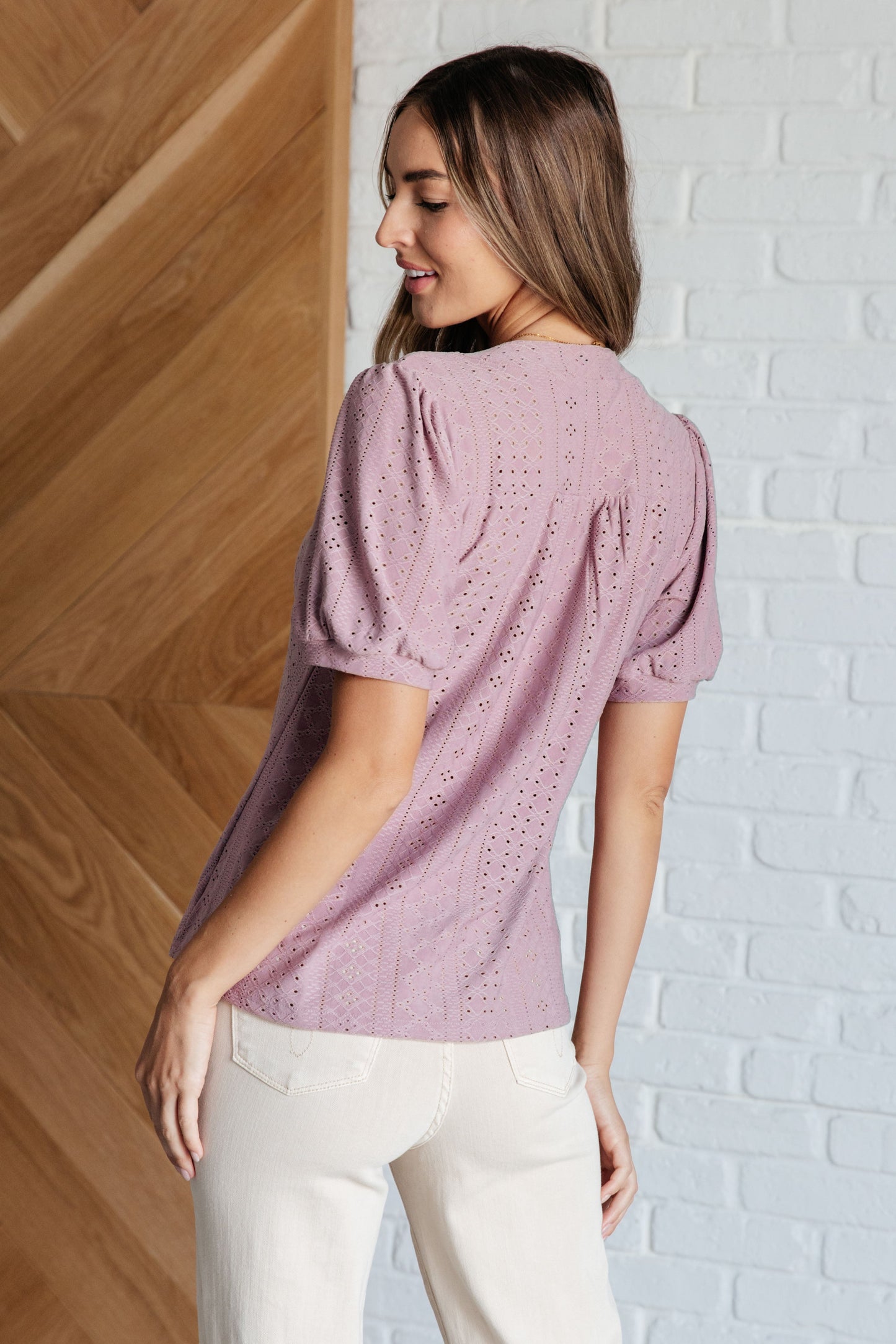 Blusa Best Chance con pliegues frontales