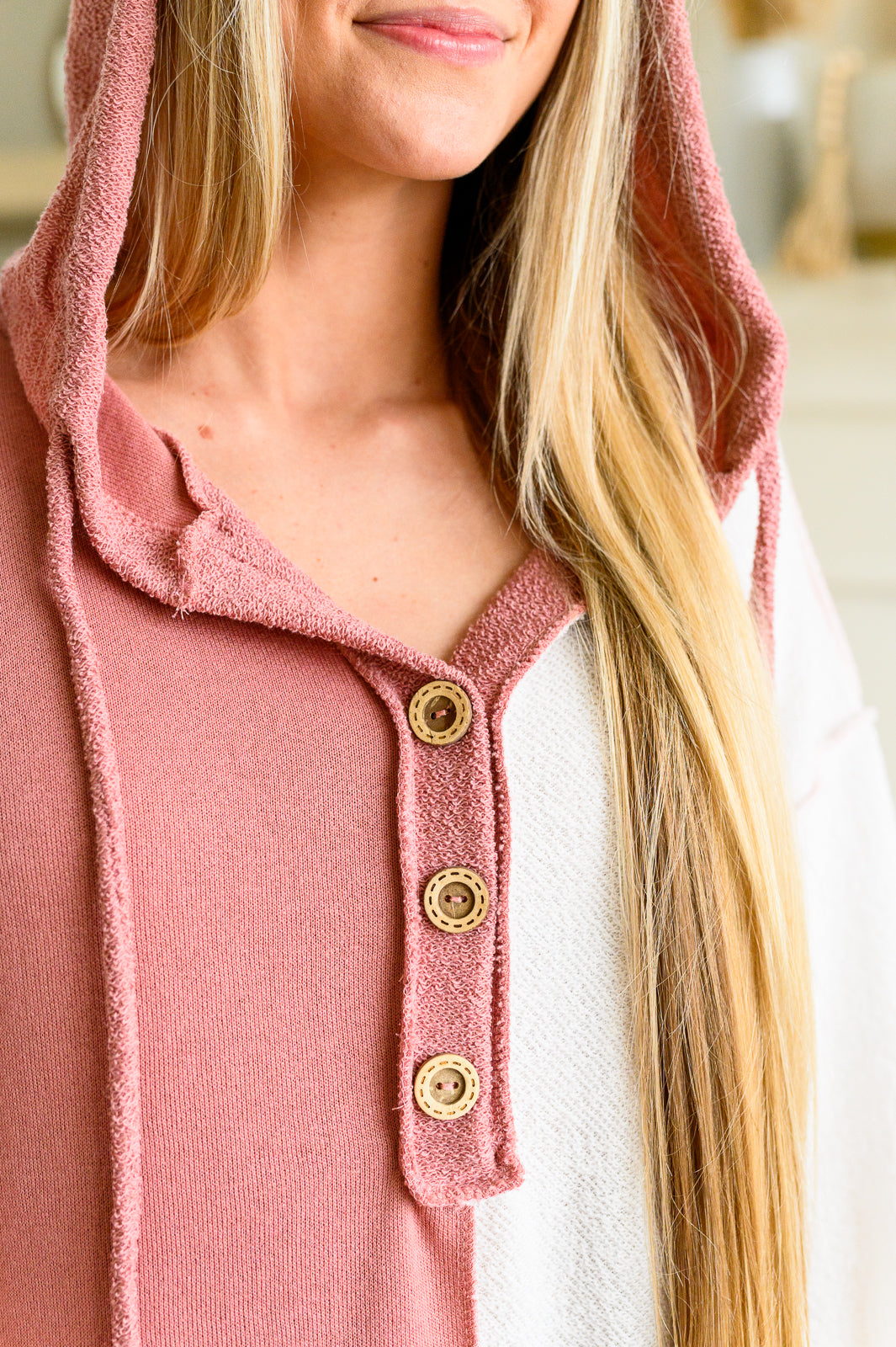 Sudadera con capucha Color Block "La Mejor del Vecindario"