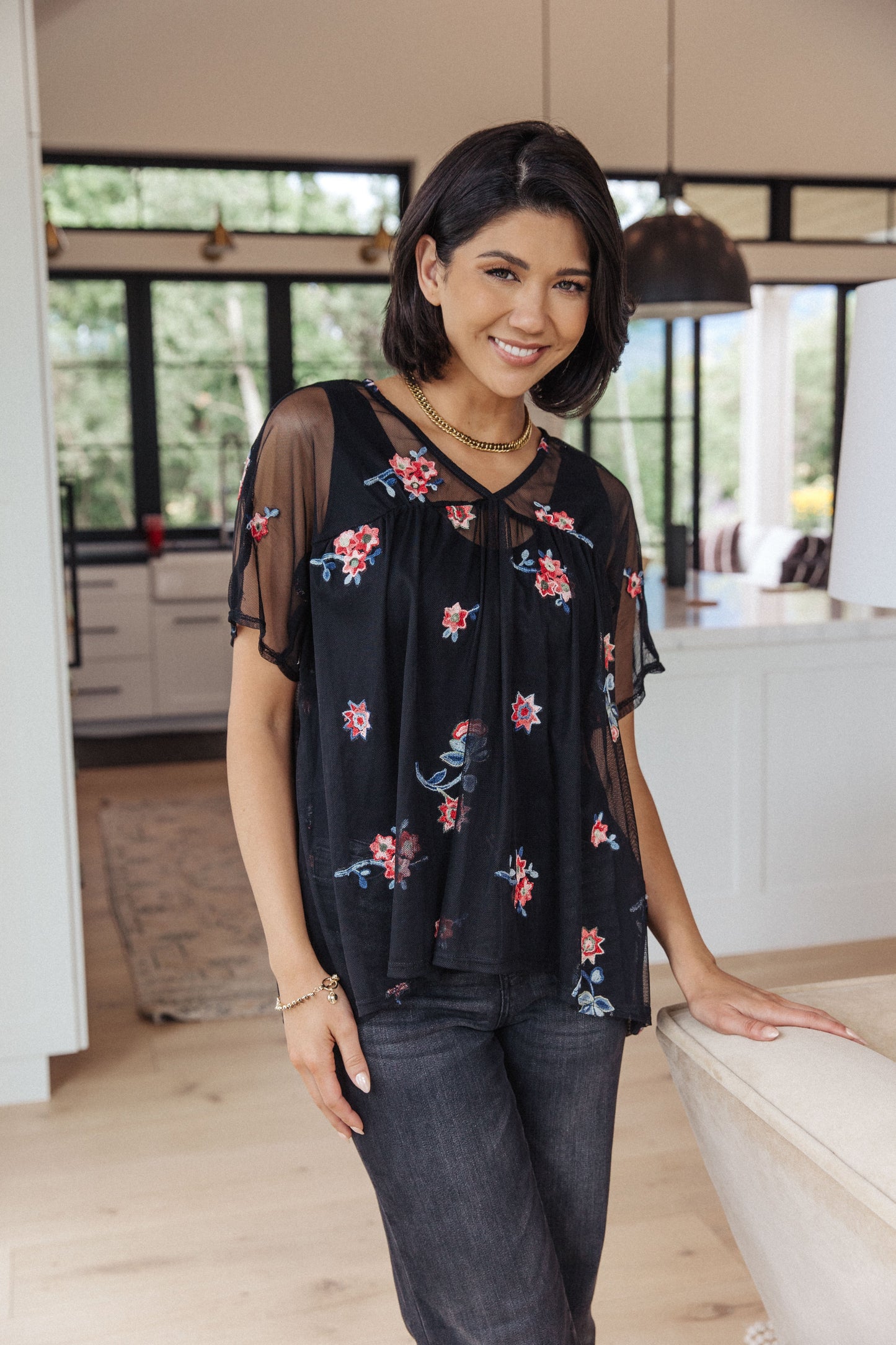 La mejor blusa bordada que tenemos