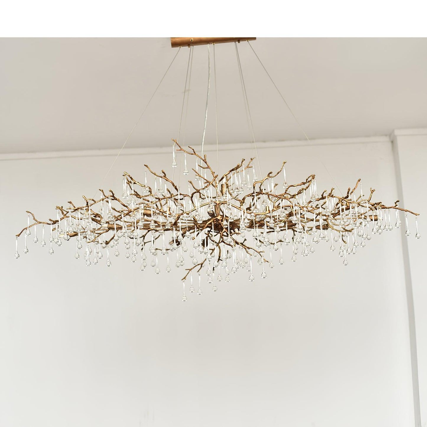 Araña de lágrimas de cristal Bijou rama de árbol