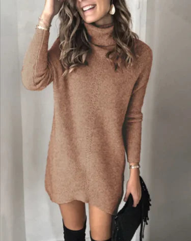 Vestido de punto calado