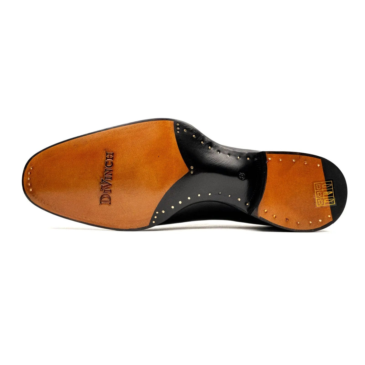 Black Plain-Toe Cow Leather Oxford Shoes