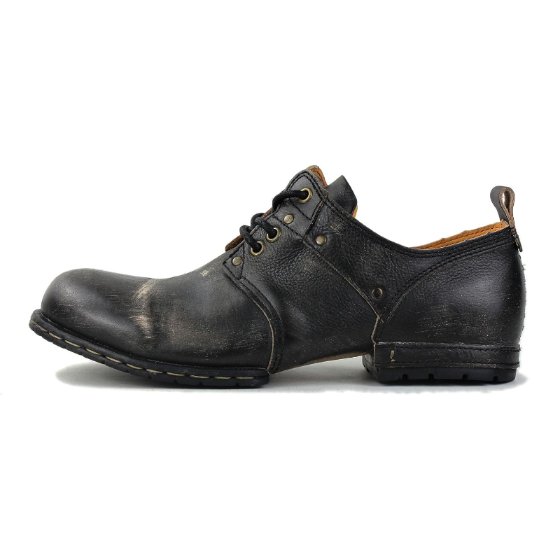 Botines Chukka Retro de Cuero para Hombre OS-6015-1-Retro-Style-R