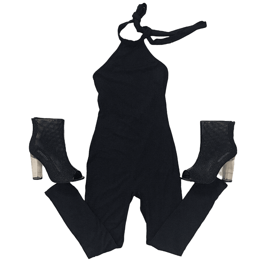 Jersey halter - Negro
