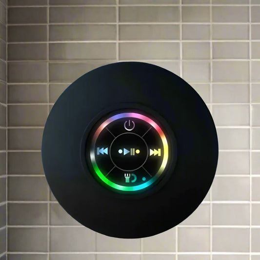 Splash & Jam – Waterproof Wireless Bluetooth Speaker with Suction Power & Big Sound Vibes
