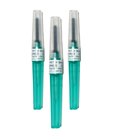 Aguja para extracción de sangre tipo bolígrafo (21Gx1")