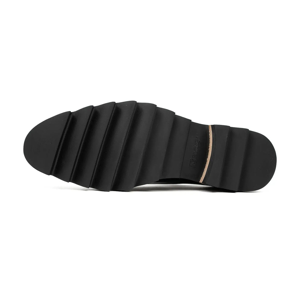Blue Calf Leather Monk Shoes