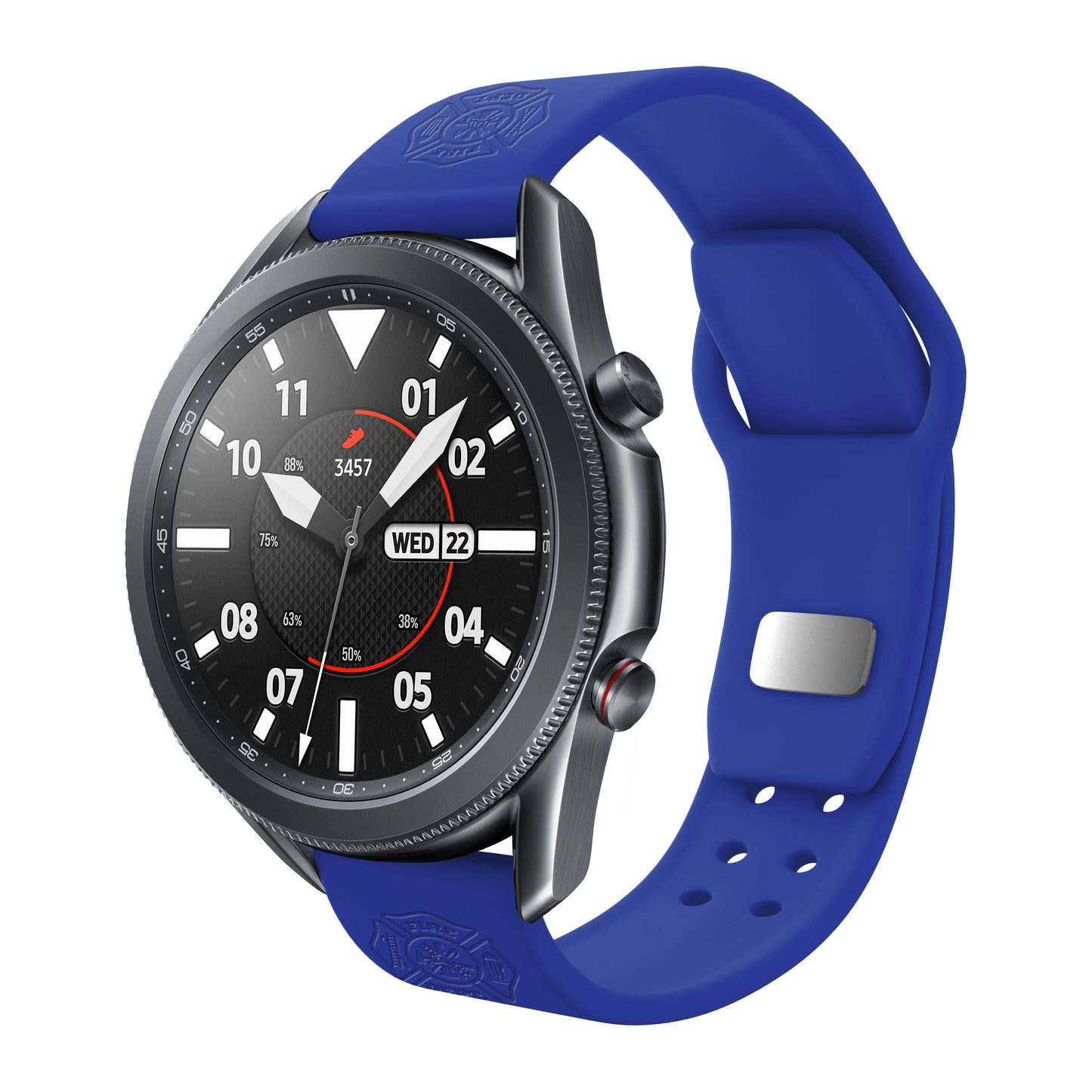 Firefighter First Responder  Watchband for Samsung, Garmin, Fossil, and More for Samsung, Garmin, Fossil, and More