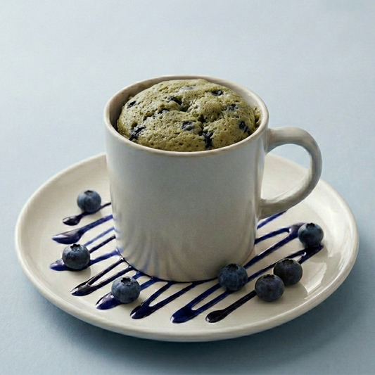 Mug Cake de Arándanos