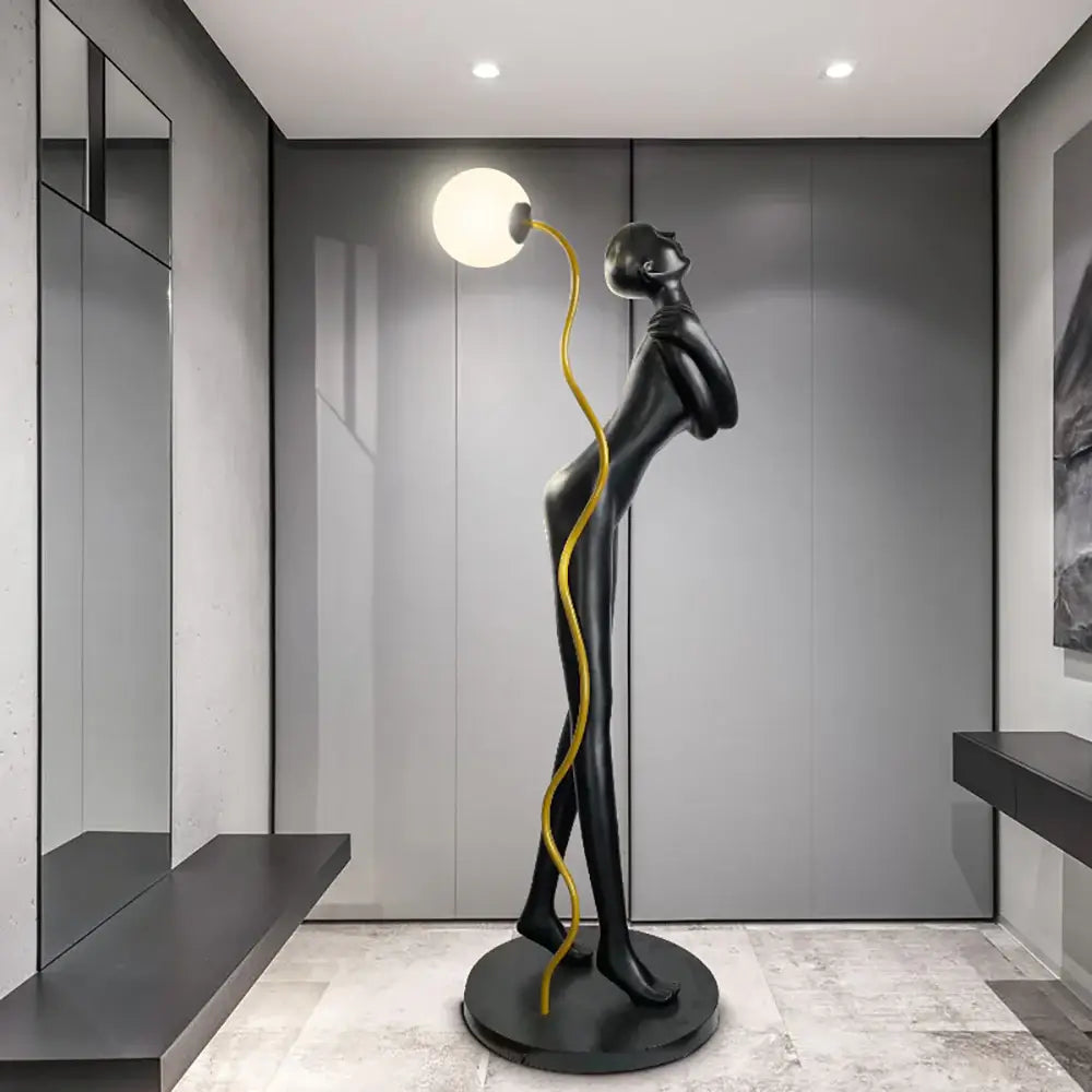 Lámpara de pie Escultura Venus de Arte Corporal