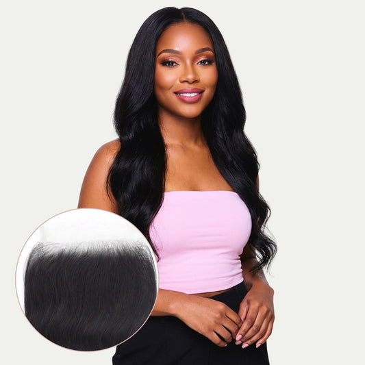 Cierre de cabello humano Body Wave 5x5 HD Lace