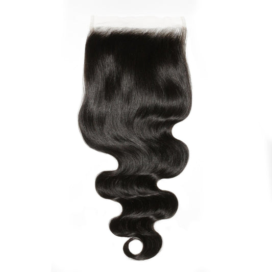 Cierre de Cabello Humano con Encaje HD 6x6 de Onda Corporal