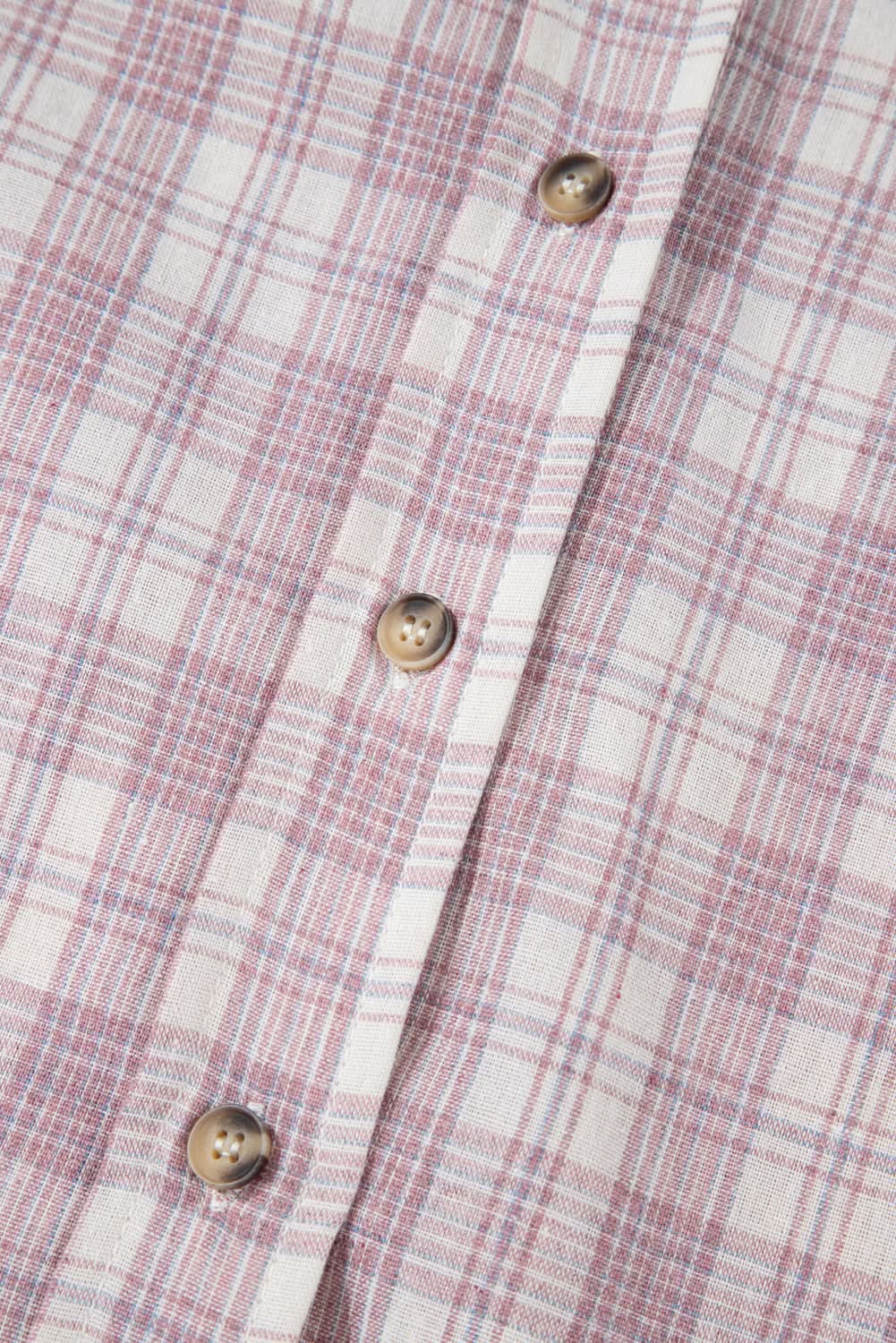 Love Salve Women's Hooded Plaid Shirt — Plus Size Comfort