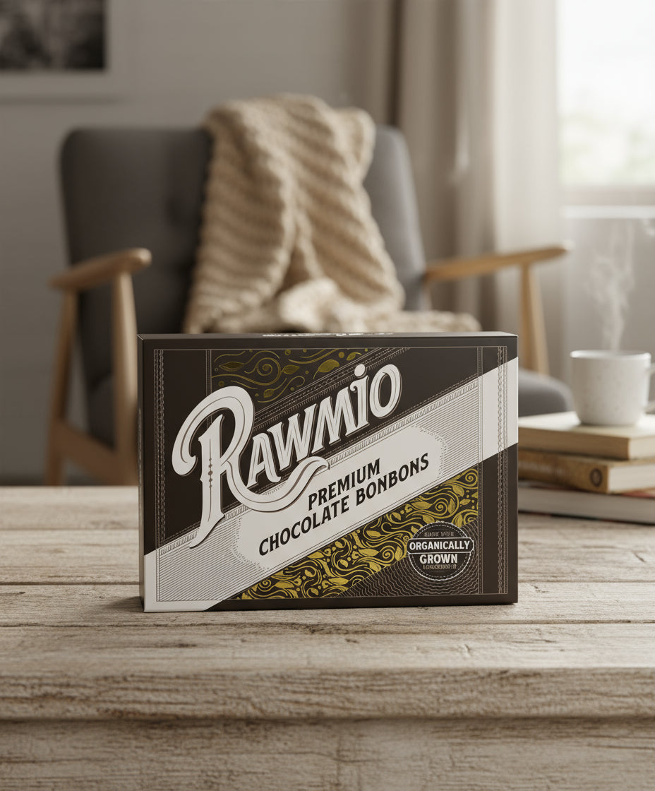 Rawmio 70% Dark Chocolate Bon Bons, 6ea